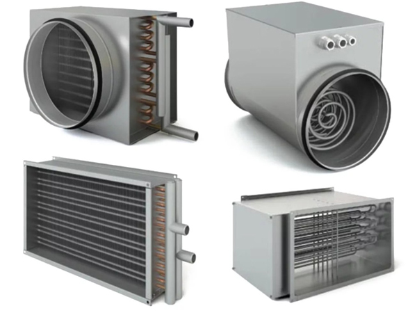 Воздухонагреватели для каналов вентиляции