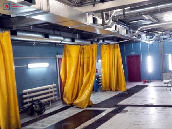 Вентиляция на автомойке