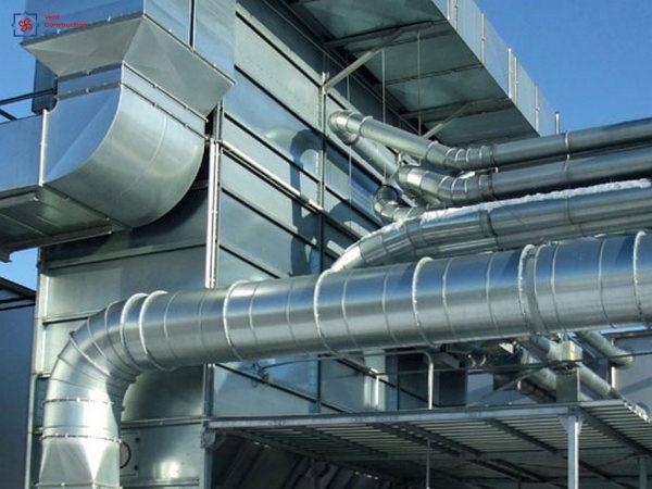 Монтаж и установка промышленных вентиляционных систем